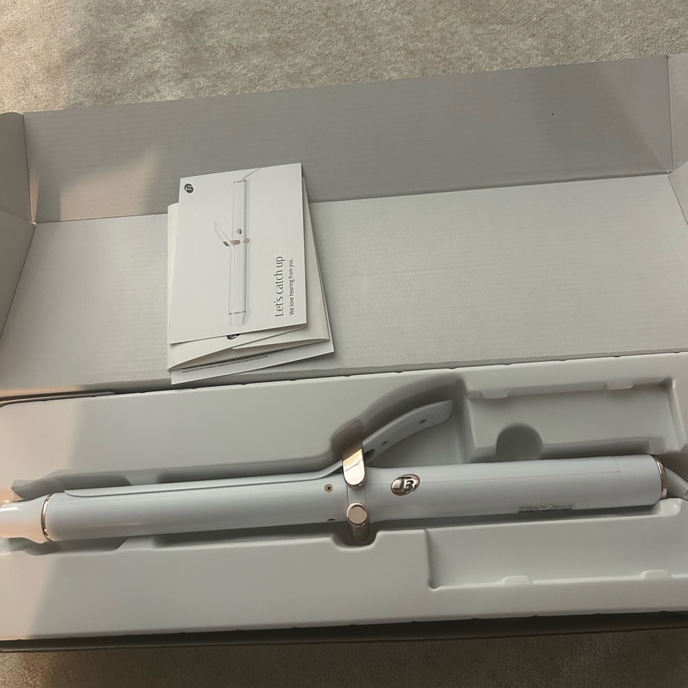 T3 White Curling Iron